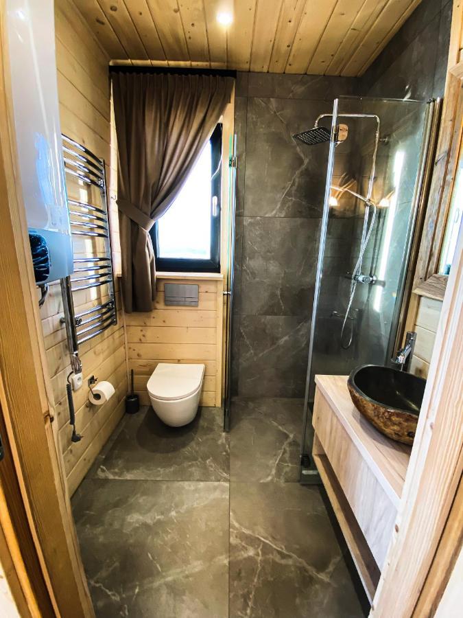 Osada Janosika Jacuzzi Drewniany Domek Na Odludziu Klikuszowa Luaran gambar